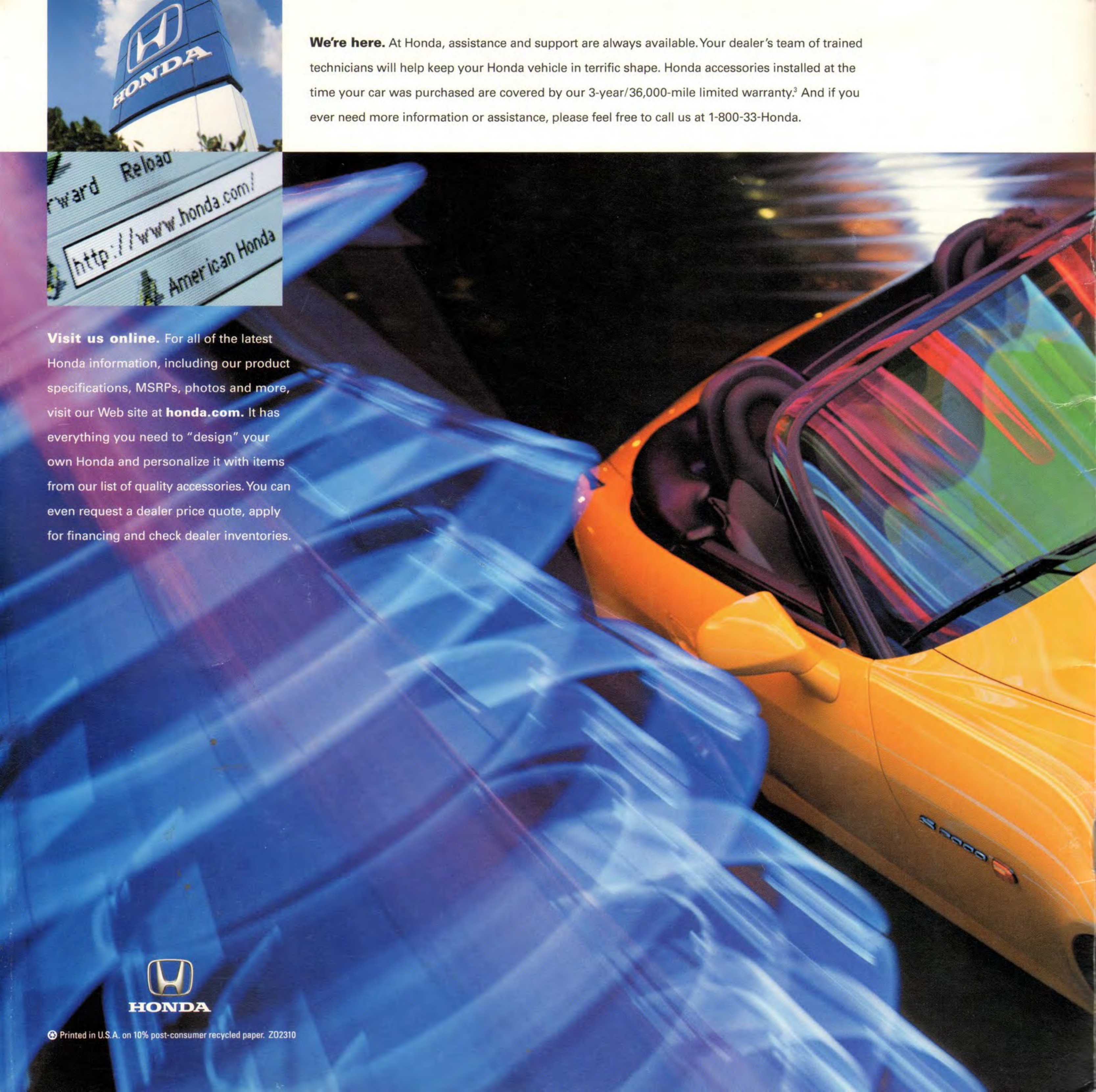 2003 Honda S2000 Brochure Page 12